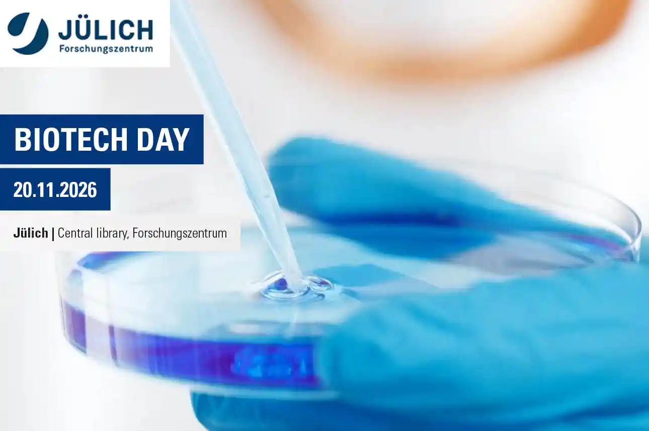 Dzień Biotechnologii w Jülich 2026